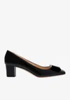 Tom Ford Audrey Velvet Bow Ballerina Pump In Black