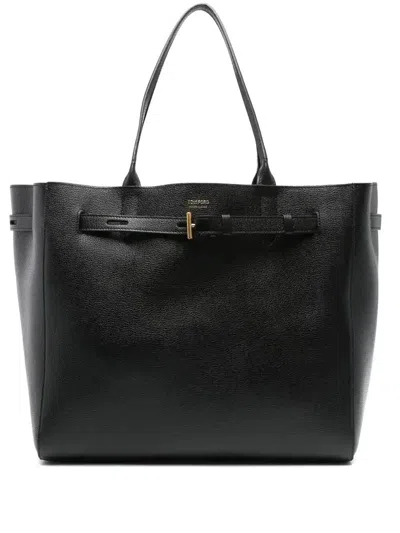 Tom Ford Audrey Leather Tote Bag