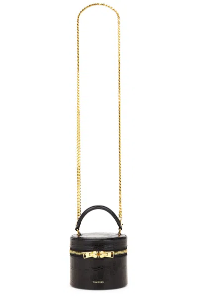 Tom Ford Audrey Mini Vanity Bag In Black