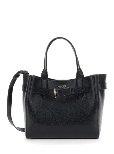 Tom Ford Audrey Piccola Shoulder Bag In Black