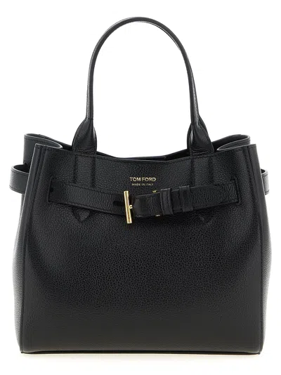 Tom Ford Audrey Small Handbag In Black
