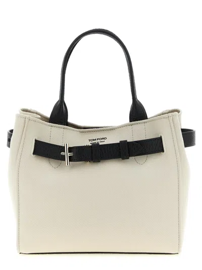 Tom Ford Audrey Tote Bag In White