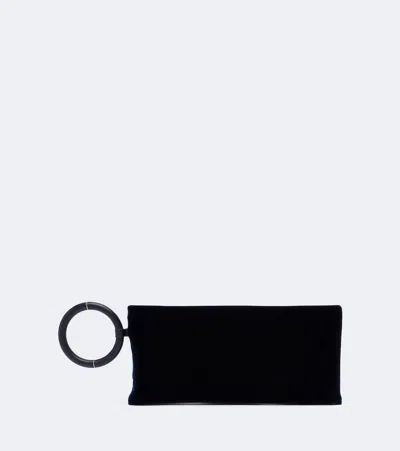 Tom Ford Aura Clutch In Blue
