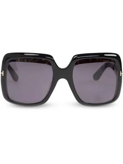 Tom Ford Aurora Sunglasses In Black