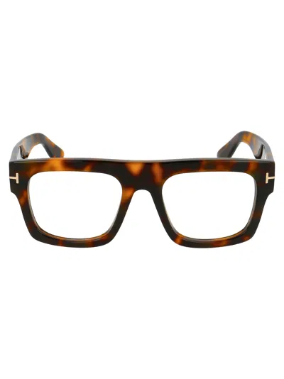 Tom Ford Avana Acetate Optical Glasses In Brown