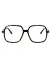 Tom Ford Avana Scura Acetate Glasses In Brown