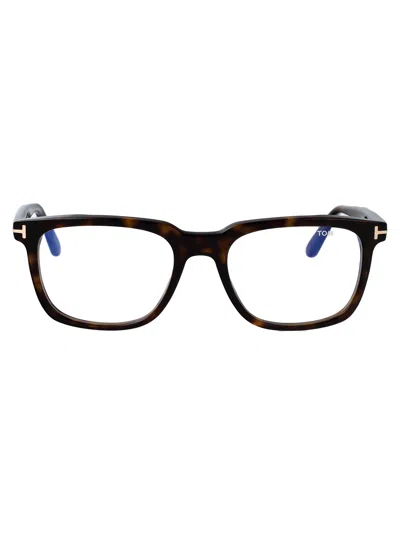 Tom Ford Avana Scura Acetate Glasses In Brown