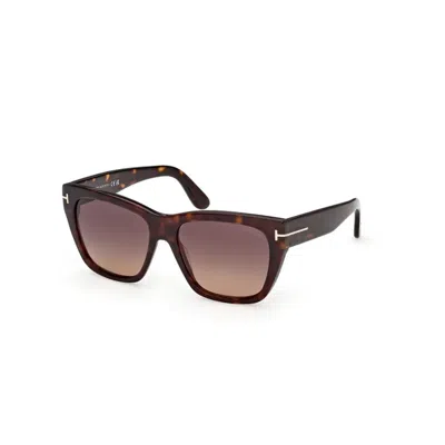 Tom Ford Flynn-02 Ft1343 52t In Burgundy
