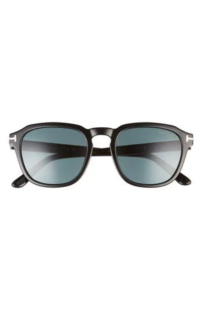 Tom Ford Avery 52mm Round Sunglasses