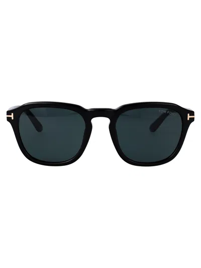 Tom Ford Avery Sunglasses In Green