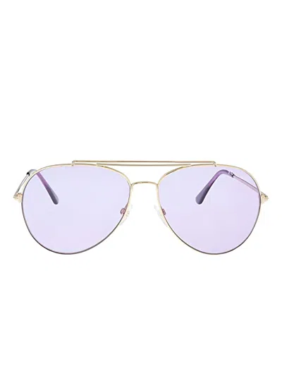 Tom Ford Aviator-frame Sunglasses In Gold