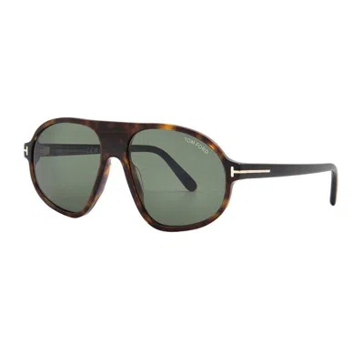 Tom Ford Aviator Full Rim Sunglasses In Multi