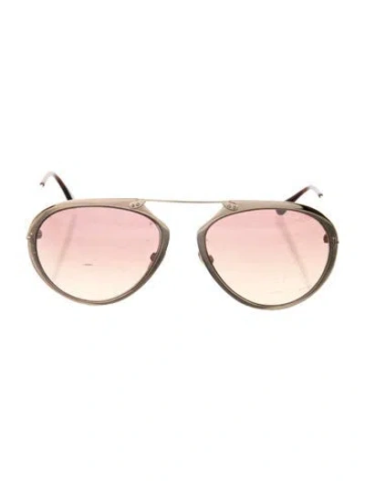 Pre-owned Tom Ford Aviator Gradient Sunglasses