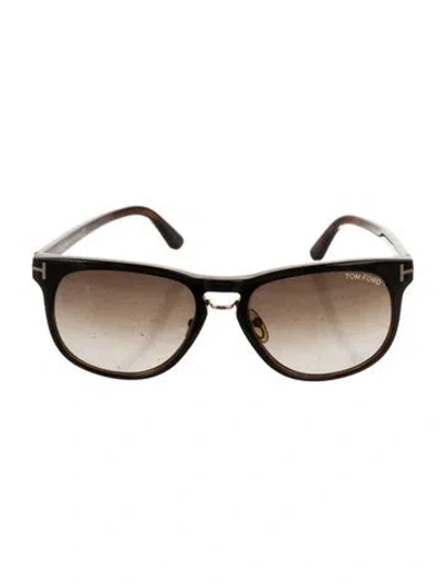 Pre-owned Tom Ford Aviator Gradient Sunglasses In Multi