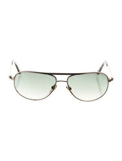 Pre-owned Tom Ford Aviator Gradient Sunglasses In Multi