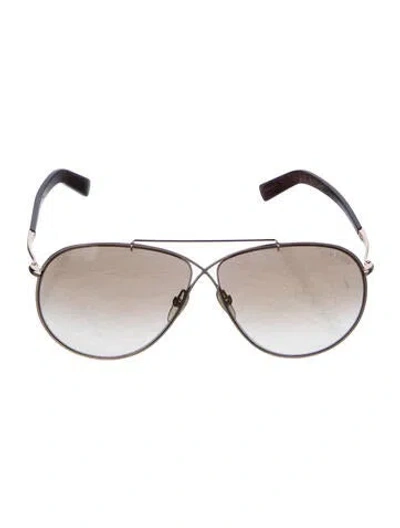 Pre-owned Tom Ford Aviator Gradient Sunglasses In Multi