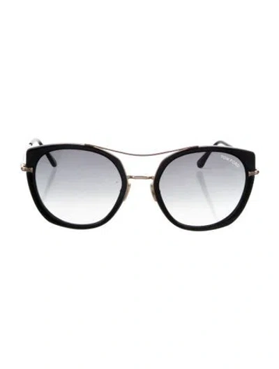 Pre-owned Tom Ford Aviator Gradient Sunglasses In Multi