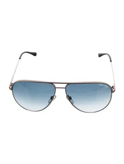 Pre-owned Tom Ford Aviator Gradient Sunglasses In Neutral