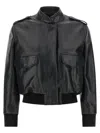 Tom Ford Aviator Jacket In Black