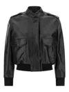 Tom Ford Aviator Jacket In Black