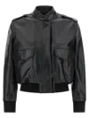 Tom Ford Aviator Jacket In Black