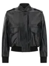 Tom Ford Aviator Jacket In Black