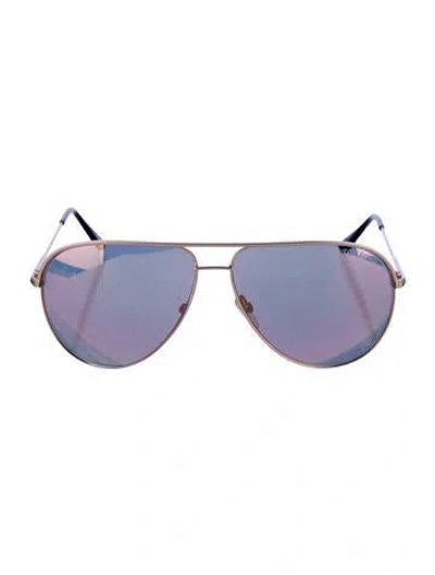 Pre-owned Tom Ford Aviator Mirrored Sunglasses In Multi