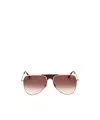 Tom Ford Aviator Sunglasses In Brown