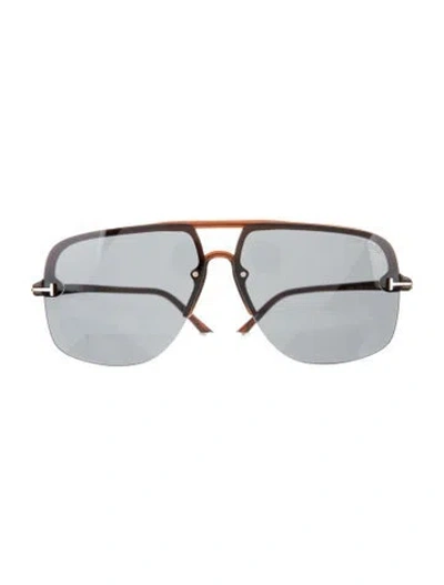 Pre-owned Tom Ford Aviator Tinted Sunglasses In Multi
