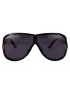Tom Ford Axel Sunglasses In Nero Lucido / Fumo