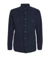 Tom Ford Cotton Shirt In Blue