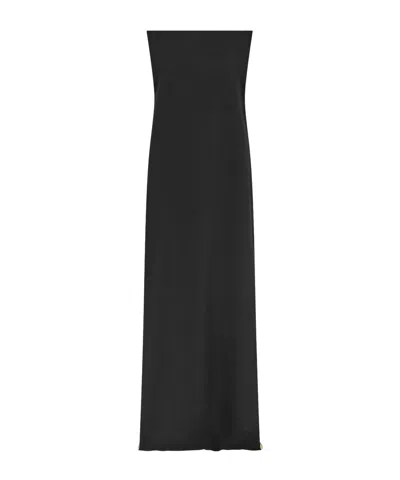 Tom Ford Backless Long Dress In Black