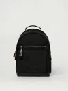 Tom Ford Leather Detailed Nylon Backpack Bags In Black