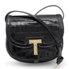 Tom Ford Wallis Crocodile-embossed Round Bag