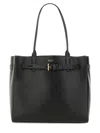 Tom Ford Black Audrey Medium Leather Tote Bag