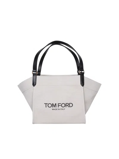 Tom Ford Shoulder Bags In Beige