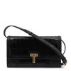 Tom Ford Wallet On Chain Logo In Black