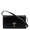 Tom Ford Wallet On Chain Logo In Black