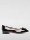 Tom Ford Audrey Bow-embellished Patent-leather Ballet Flats In Schwarz