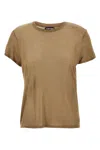 Tom Ford Bamboo Viscose T-shirt With Front Metal Logo