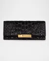 Tom Ford Bar Croc-effect Sequin Clutch Bag In Viscose And Leather