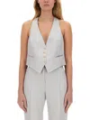 TOM FORD TOM FORD "BARATHEA" SILK WOOL VEST