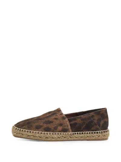 Pre-owned Tom Ford Barnes Almond-toe Espadrilles In Brown