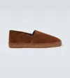 Tom Ford Barnes Suede Espadrilles In Brown