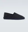 Tom Ford Barnes Collapsible-heel Suede Espadrilles In Dark Navy + Dark Navy