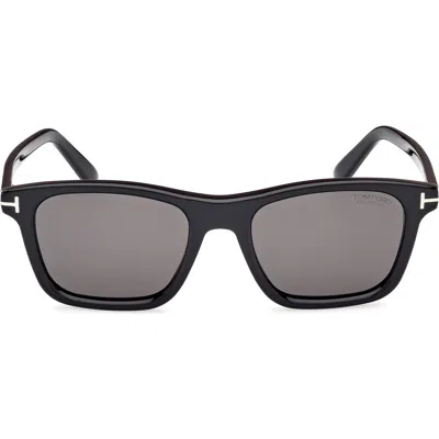 Tom Ford Barron 54mm Square Sunglasses
