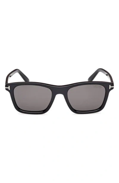 TOM FORD TOM FORD BARRON 54MM SQUARE SUNGLASSES