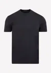 Tom Ford Stretch Cotton Jersey T-shirt In Black