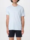 Tom Ford Basic Cotton T-shirt In Blue