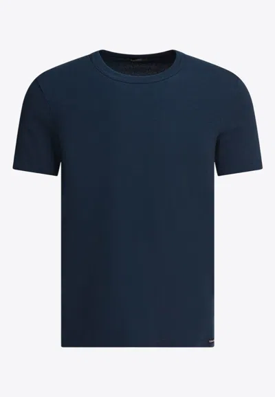 Tom Ford T-shirt In Blue
